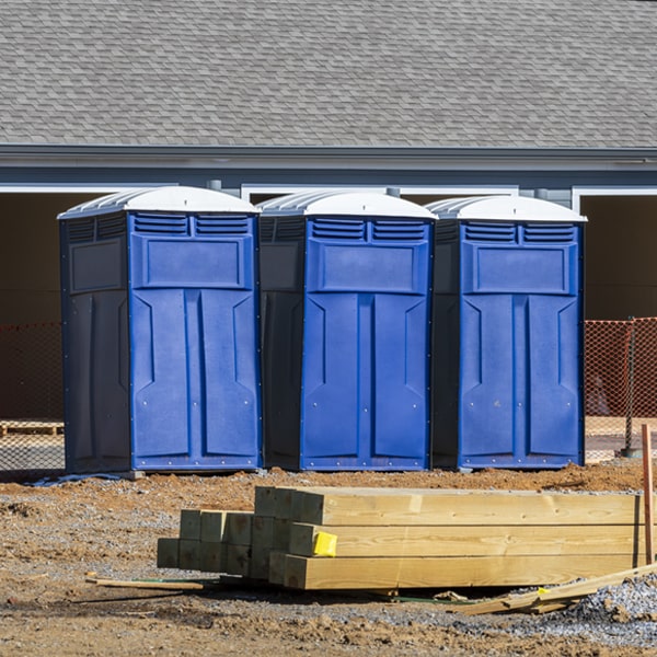 are there different sizes of porta potties available for rent in Bluffview